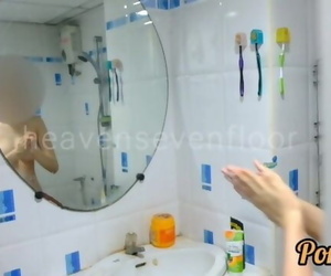 Thai Girl taking a Shower..